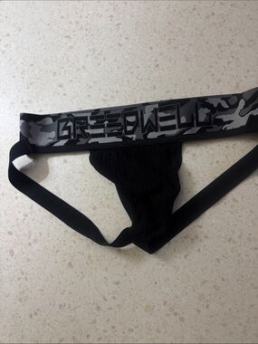 Breedwell New School Black and Grey Camo Jock Size XXL (36-40)